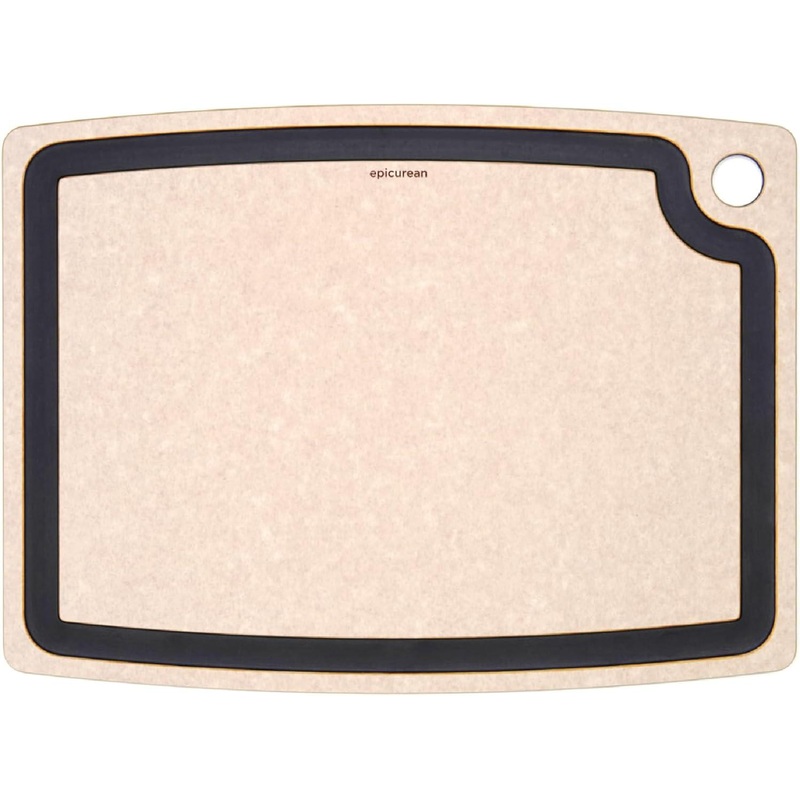 Epicurean - 14.5"  11.25" Gourmet Series Cutting Board, Natural/Slate with 3/8" Profile - 003-15110102