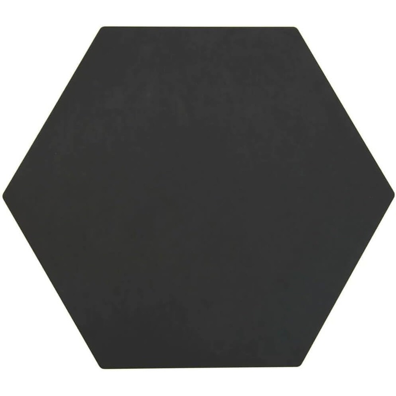 Epicurean - 16.7"  14.5" Display HexagonsDisplay/Serving Board, Slate with 1/4" Profile - 020-1714HEX02