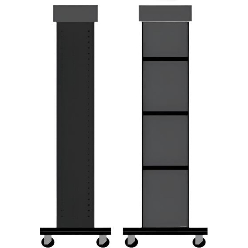 Epicurean - 16" x 19" x 64" Mini Tower Display - 999-MTOWER19