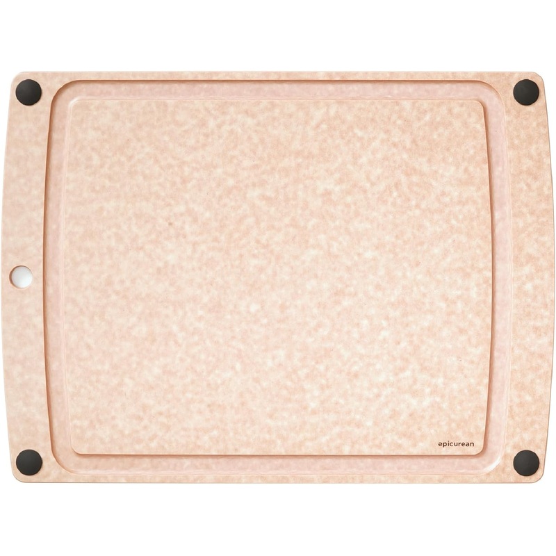 Epicurean - 19.5"  14.5" All-in-One Series Cutting Board, Natural/Black with 1/4" Profile - 505-201501003
