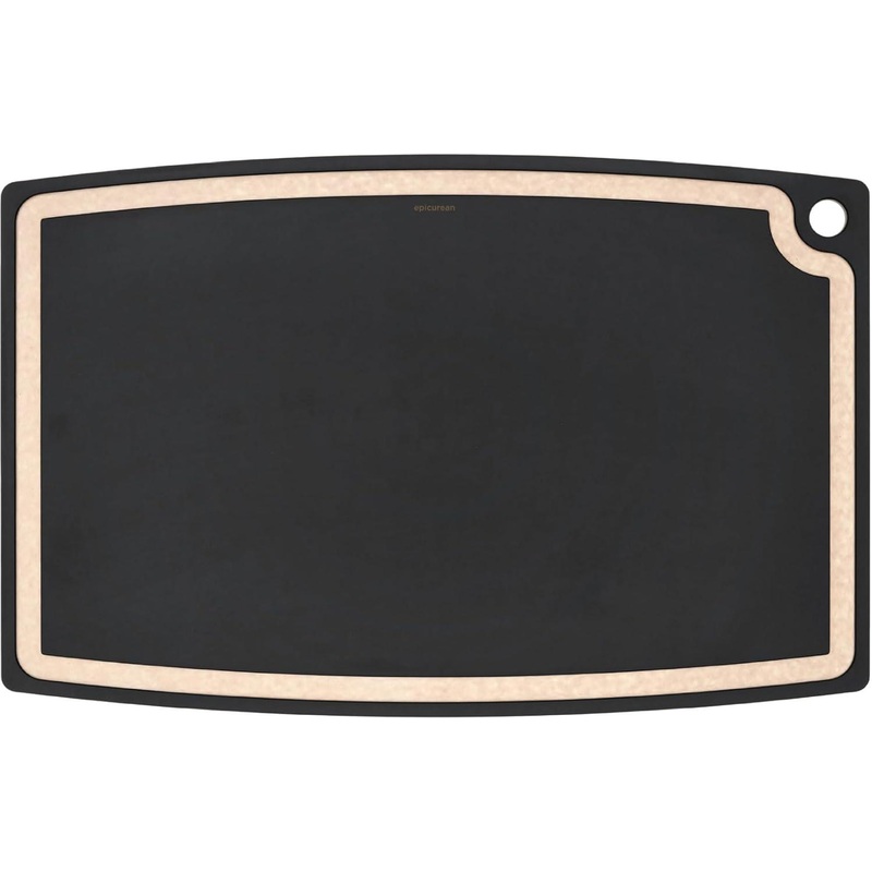 Epicurean - 27"  17.5" Gourmet Series Cutting Board, Slate/Natural with 3/8" Profile - 003-27180201