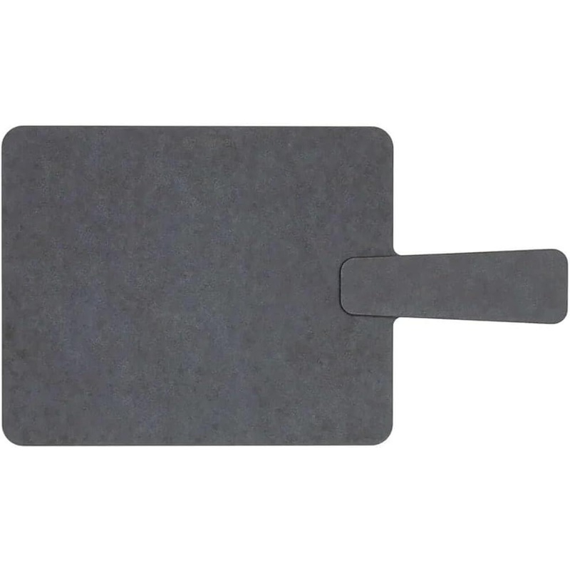 Epicurean - 9"  7.375" Handy Plus Series Cut & Serve Board, Slate/Slate with 1/4" Profile - 008-S09070202
