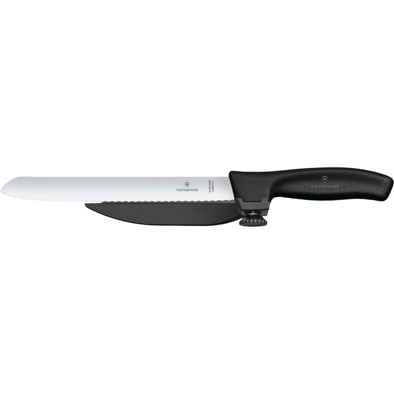 Victorinox - 8.25" Serrated Blade Dux Knife with Adjustable Black Guide - 6.8663.21