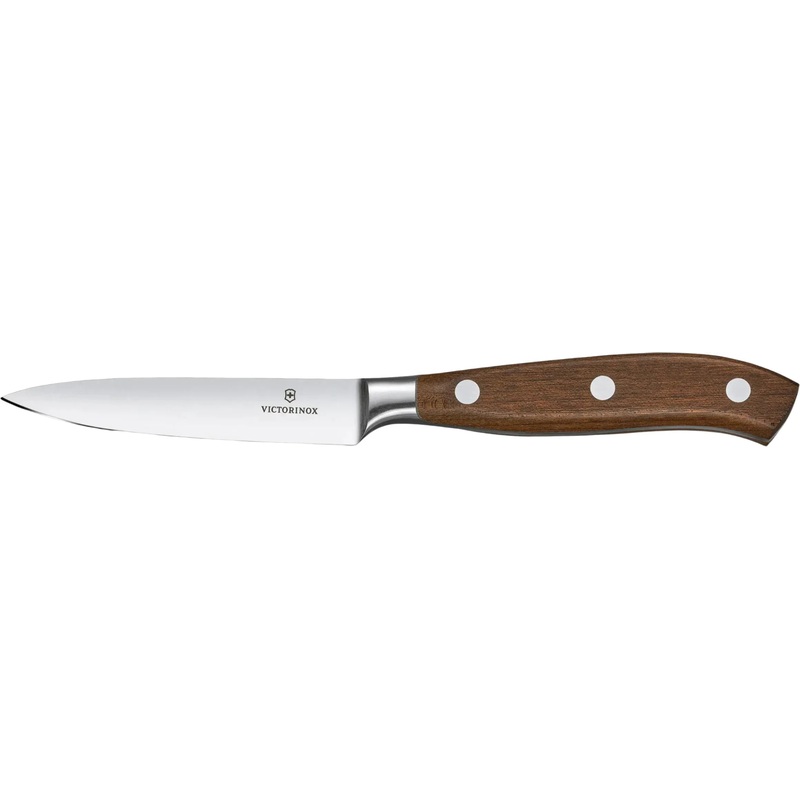 Victorinox - Grand Matre Wood 4" Straight Blade Kitchen Knife - 7.7200.10G
