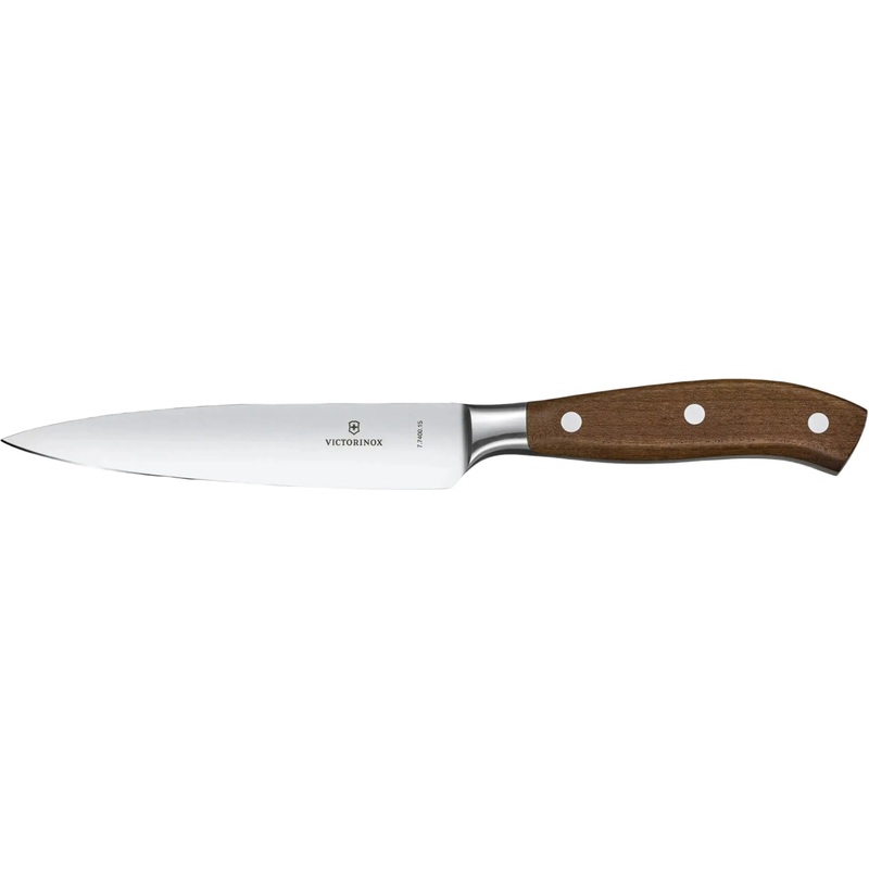 Victorinox - Grand Matre Wood 6" Straight Blade Chef's Knife - 7.7400.15G