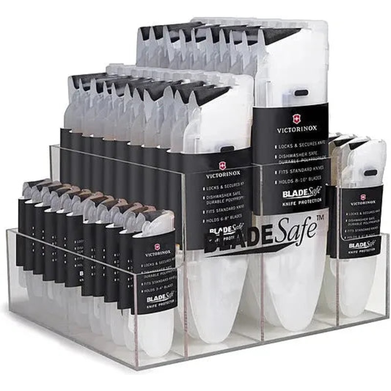 Victorinox - Storage KnifeSafe Pre-Pack Display Clear (Contains 24 of each size) - 48300