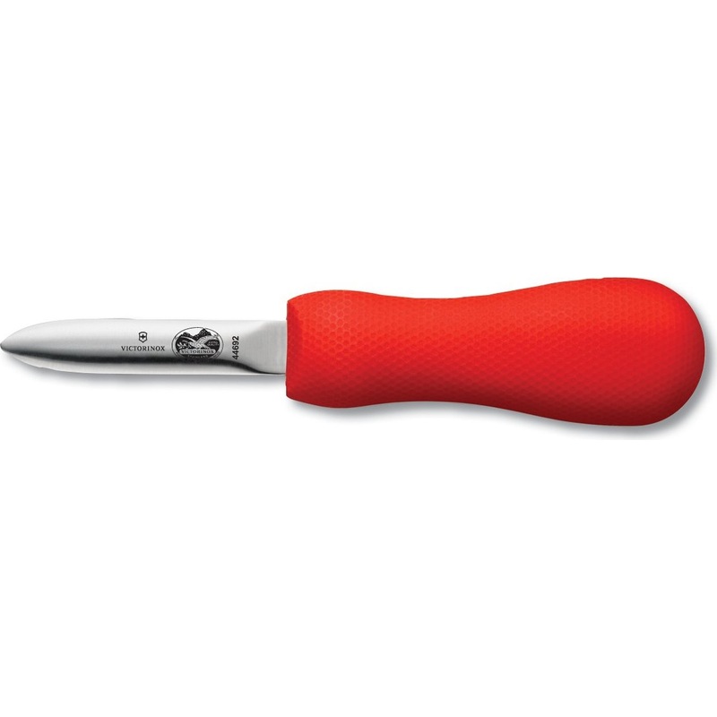 Victorinox - 2.75" Providence Style Oyster Knife with Red SuperGrip Handle - 7.6399.2