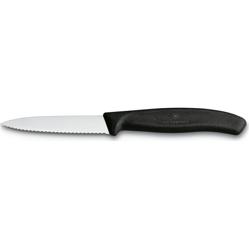 Victorinox - 3.25" Fibrox Pro Serrated Paring Knife - 6.7633-X4