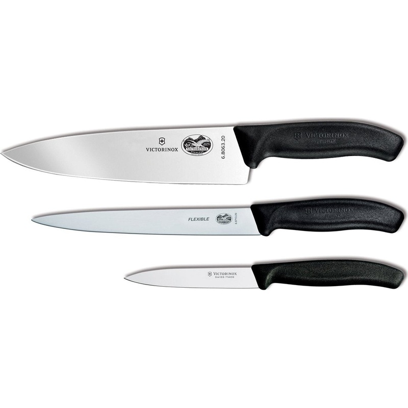 Victorinox - 3 Piece Swiss Classic Chef Knife Set - 6.8063.20-X1