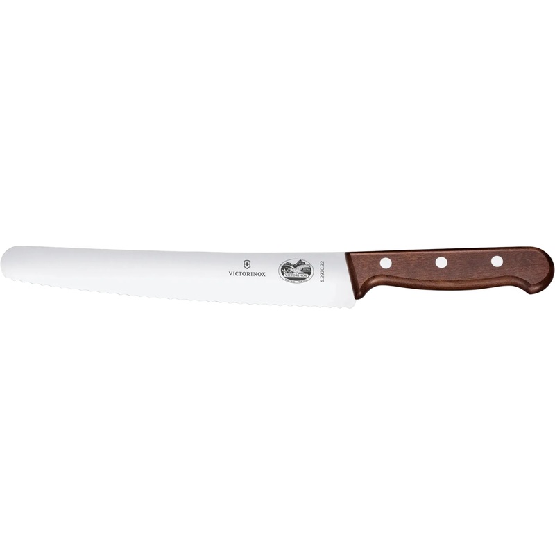Victorinox - 8.5" Serrated Round Blade Bread & Pastry Knife - 5.2930.22G
