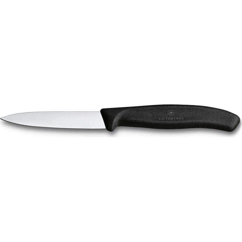 Victorinox - Black 3.25" Swiss Classic Straight Blade Paring Knife - 6.7603