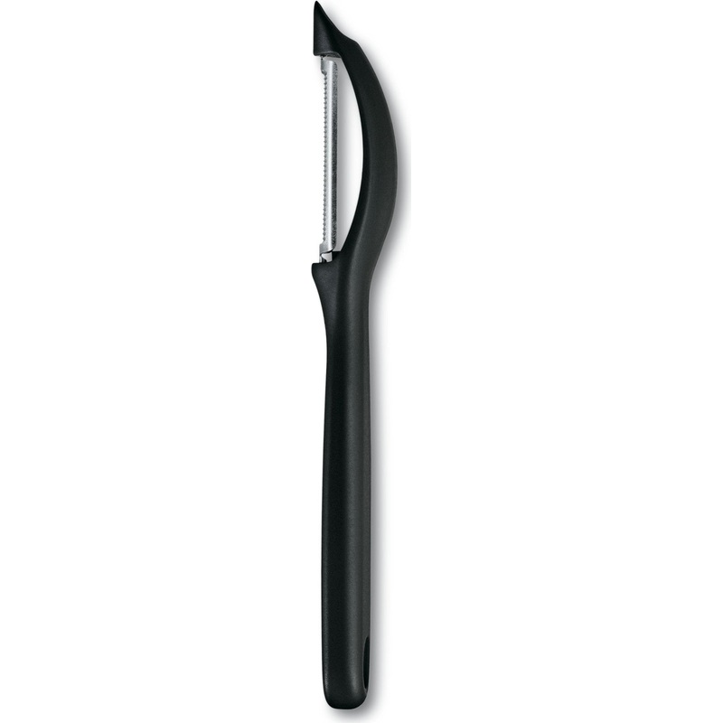 Victorinox - Black Serrated Double Edge Iota Peeler - 6.0943.3