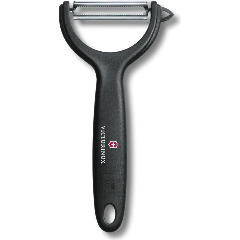 Victorinox - Black Universal Micro-Serrated Peeler - 7.6079