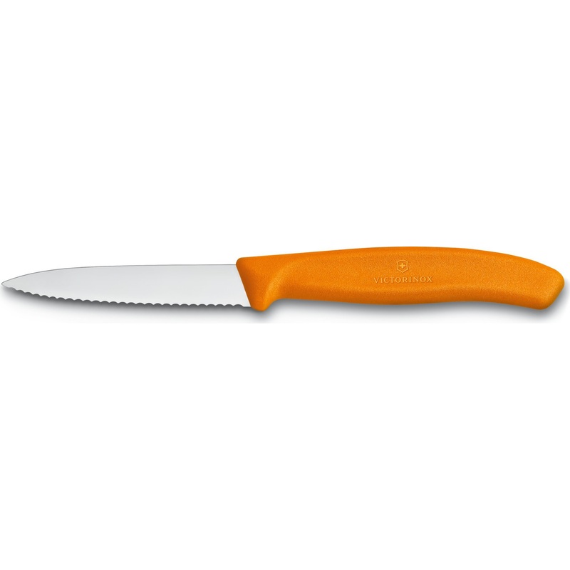 Victorinox - Orange 3.25" Swiss Classic Serrated Blade Paring Knife - 6.7636.L119