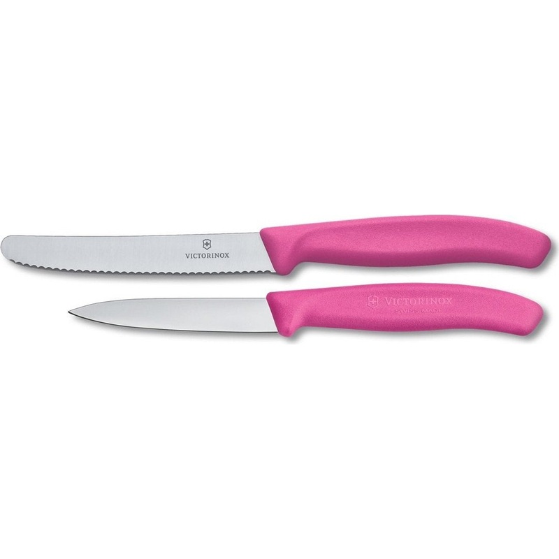 Victorinox - Pink 2 Piece Swiss Classic Paring & Utility Knife Set - 6.7836.L115-X2