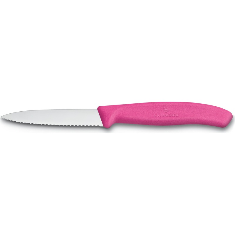 Victorinox - Pink 3.25" Swiss Classic Serrated Blade Paring Knife - 6.7636.L115