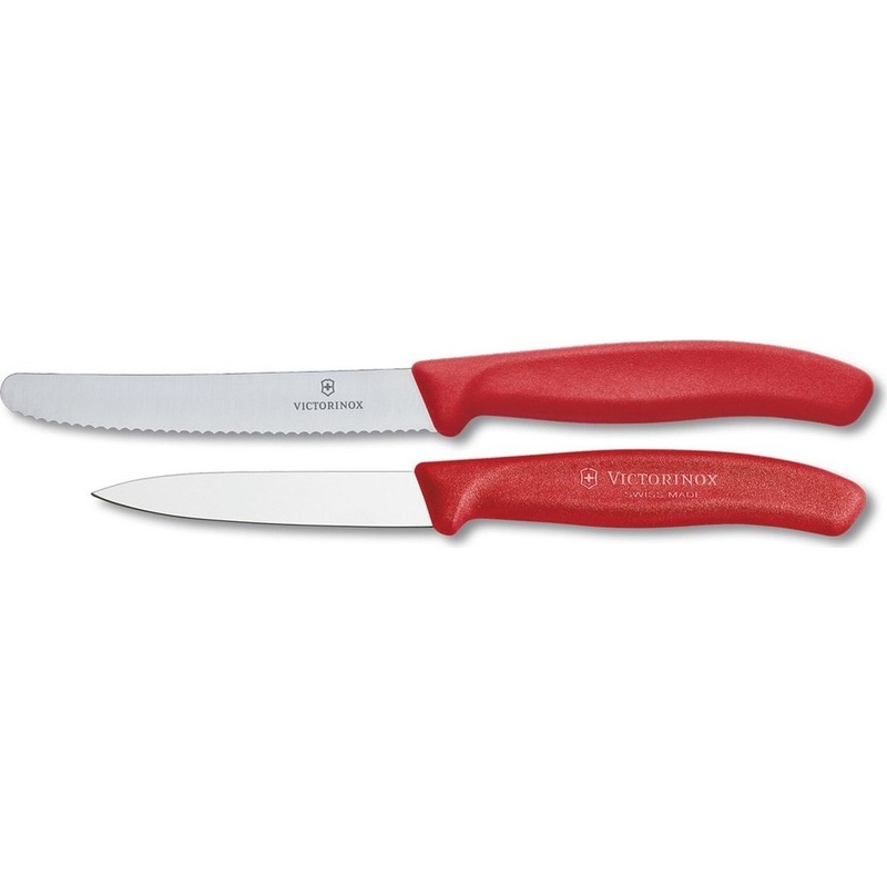 Victorinox - Red 2 Piece Swiss Classic Paring & Utility Knife Set - 6.7831-X6