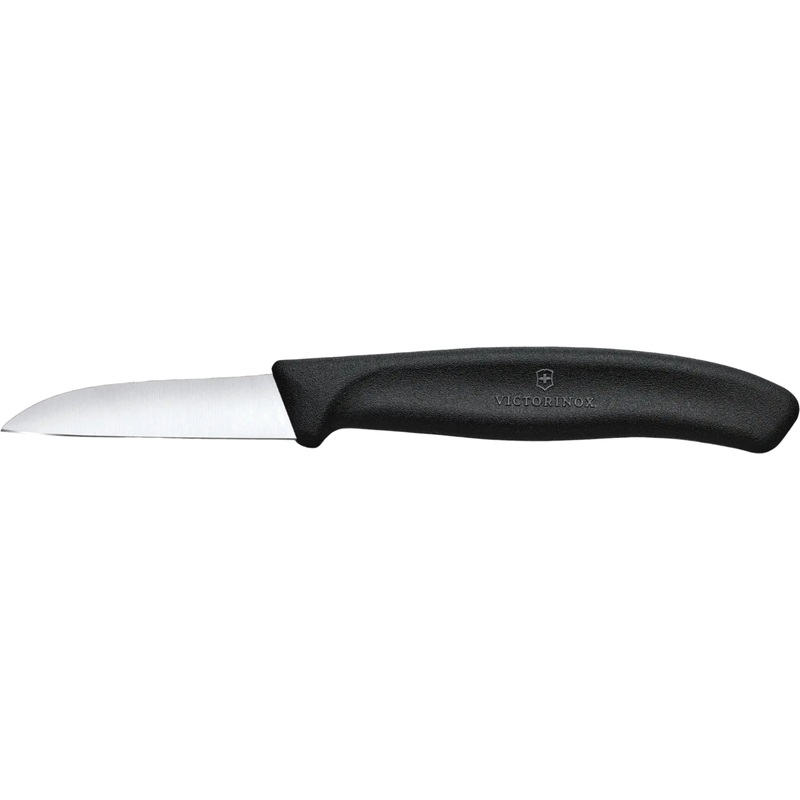 Victorinox - Swiss Classic 2.5" Straight Spear Point Blade Black Paring Knife - 6.7303