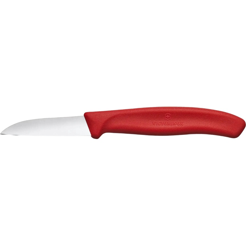 Victorinox - Swiss Classic 2.5" Straight Spear Point Blade Red Paring Knife - 6.7301
