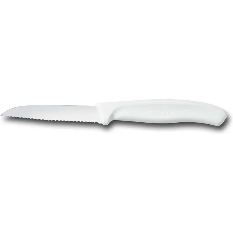 Victorinox - Swiss Classic 3.25" Straight Sheep's Foot Blade White Paring Knife - 6.7437