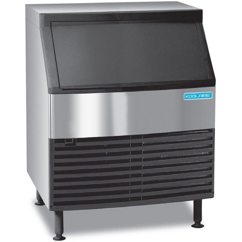 Koolaire - 30"W Full Cube Undercounter Air Cooled Ice Machine, 256 lbs/day - KDF0250A161