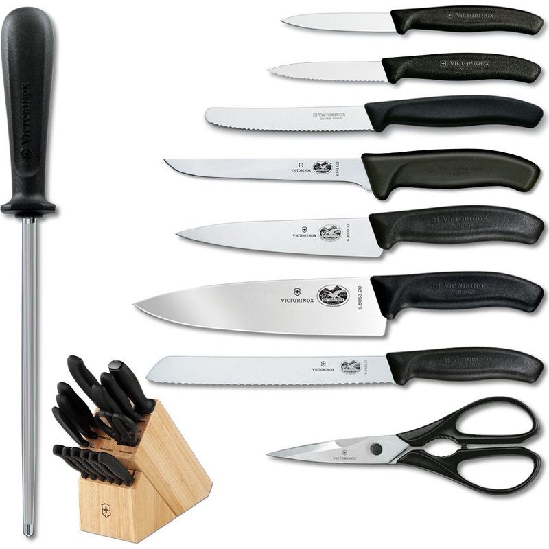 Victorinox - 10 Piece Swiss Classic Block Set - 6.7603-X5