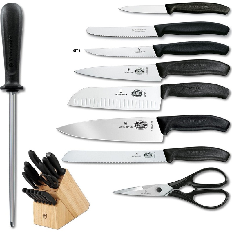 Victorinox - 15 Piece Swiss Classic Block Set - 6.7603-X6