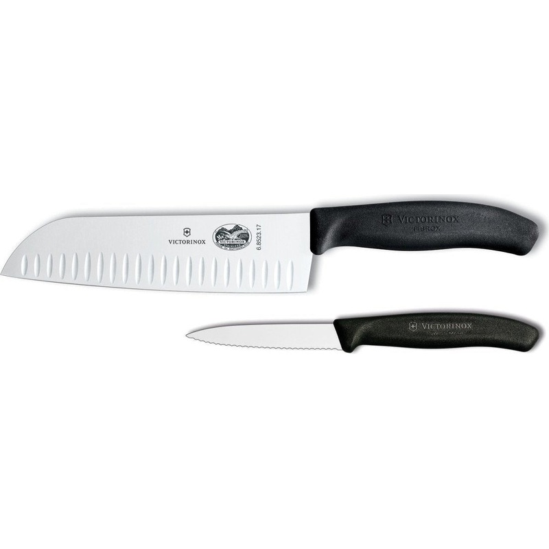 Victorinox - 2 Piece Swiss Classic Santoku Knife Starter Set - 6.8523.17-X2