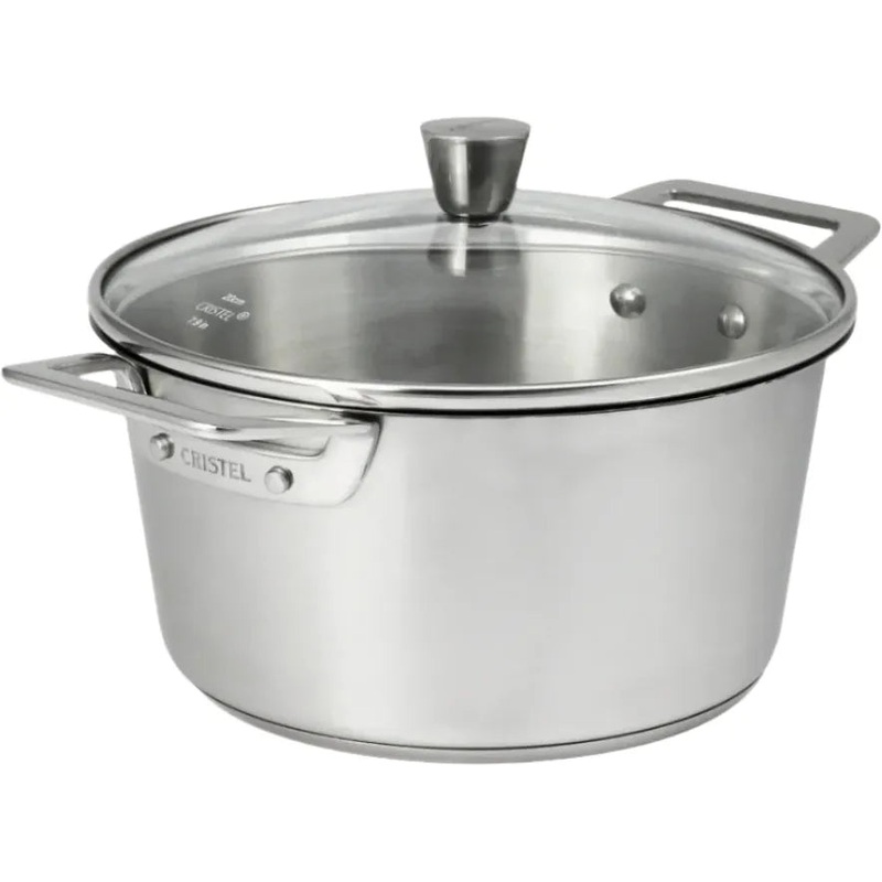 Cristel - 2 QT Stainless Steel Stewpot with Lid - F18MV