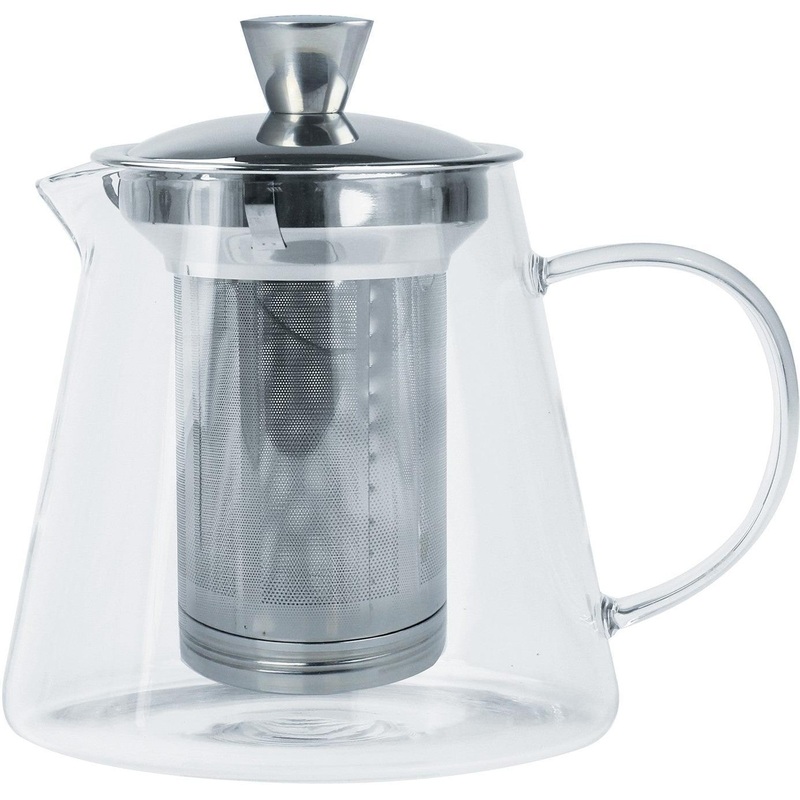 Cristel - 6.6" Oolong Glass Teapot with Unscrewable Filter - TH120VOFD