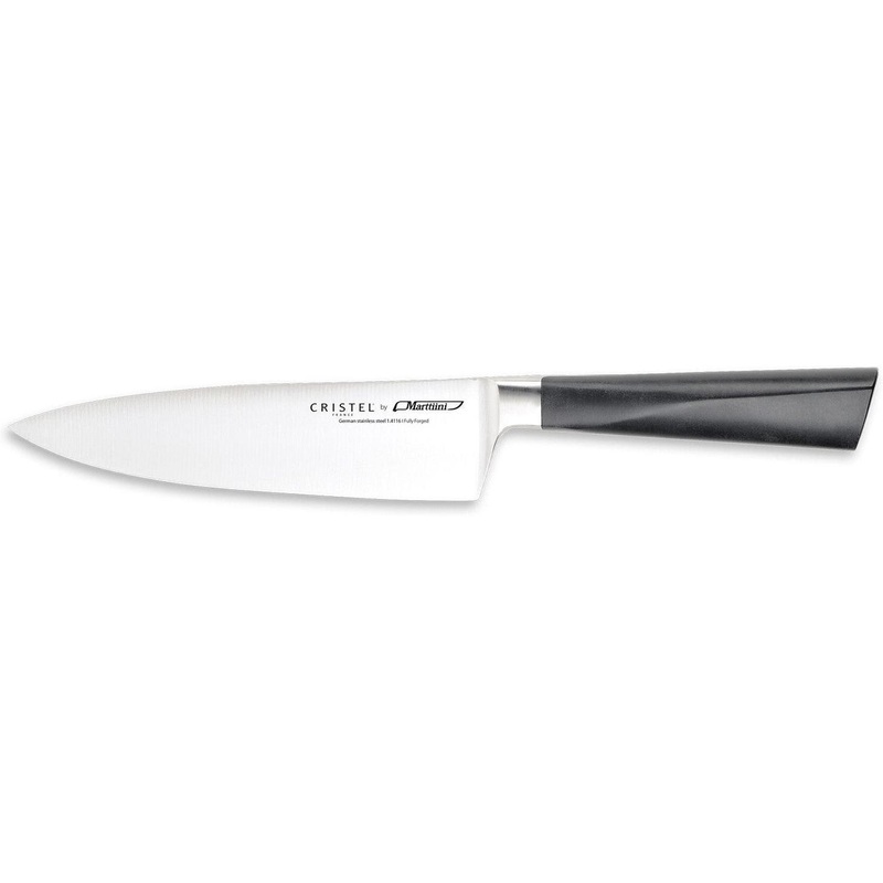 Cristel - 8.2" Black Stainless Steel Chef's Knife - MACCGM
