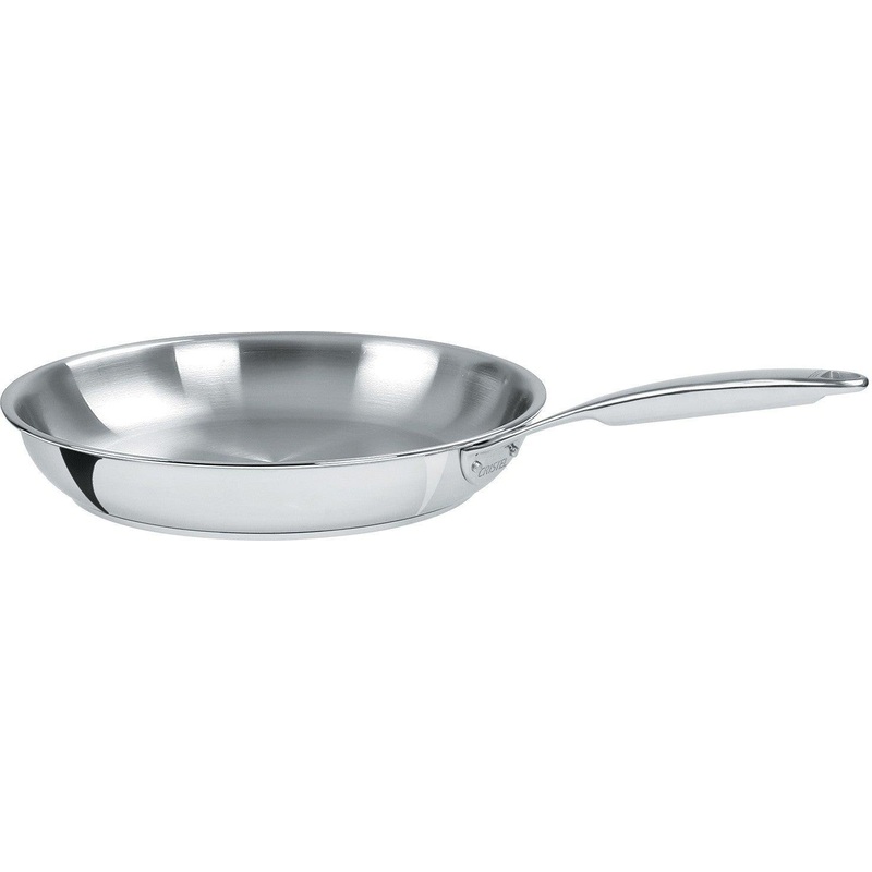 Cristel - Castel'Pro Multiply 10" Stainless Steel Frying Pan With Fixed Handle - P26CPFTN