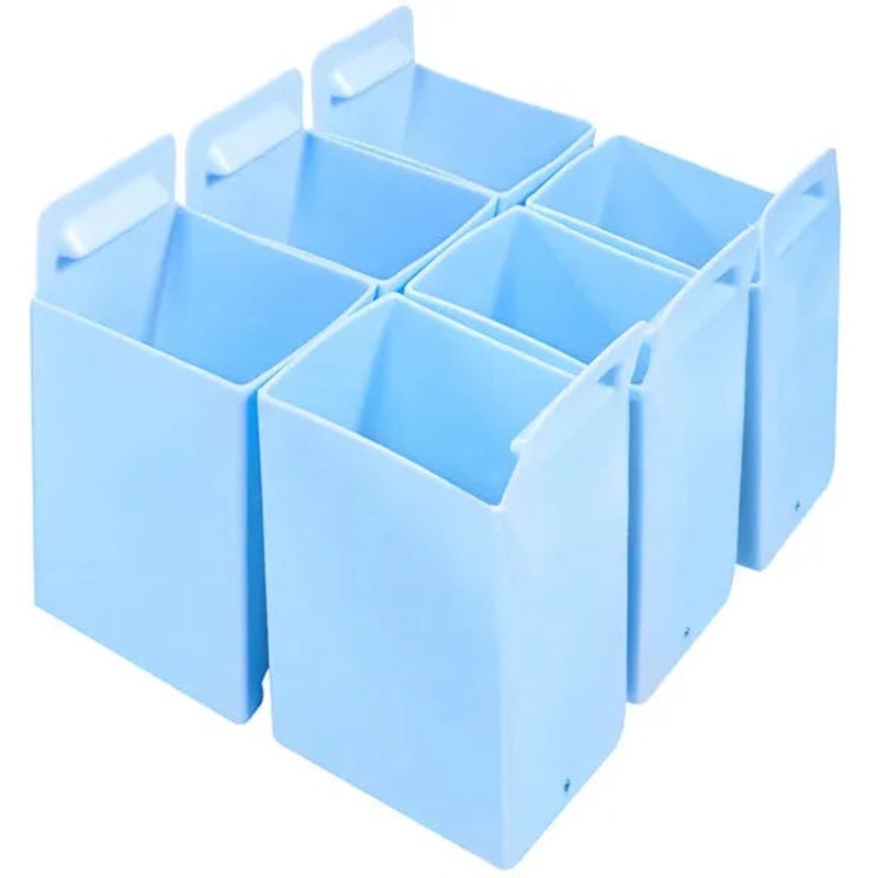 Manitowoc - 16 lbs Ice Tote for Manitowoc Ice Transport Cart, Set of 6 - K00501
