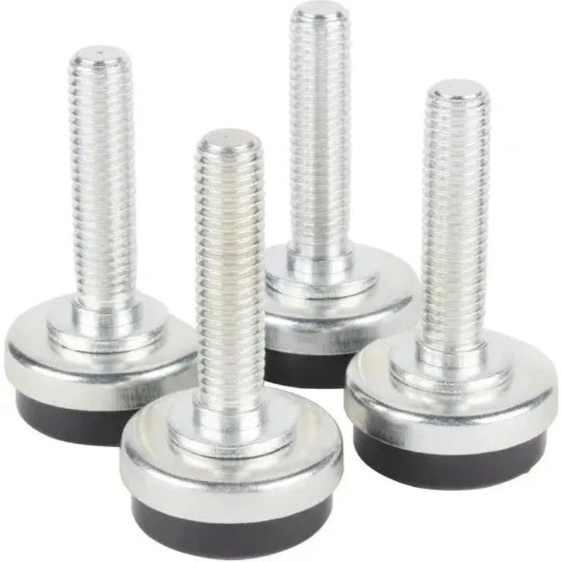 Manitowoc - 1.37" Metal Adjustable Leveler Legs, Set of 4 - K00215