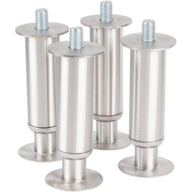 Manitowoc - 4.6" Adjustable Stainless Steel Flanged Feet, Set of 4 - K00153