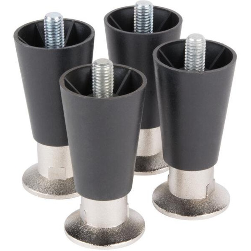 Manitowoc - 4" Black Legs, Set of 4 - K00176