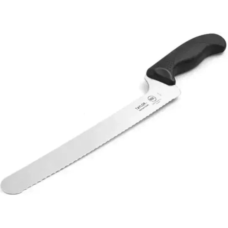 Taylor - 10" Bread Knife with Black Nylon/Silicone Handle - 5248368