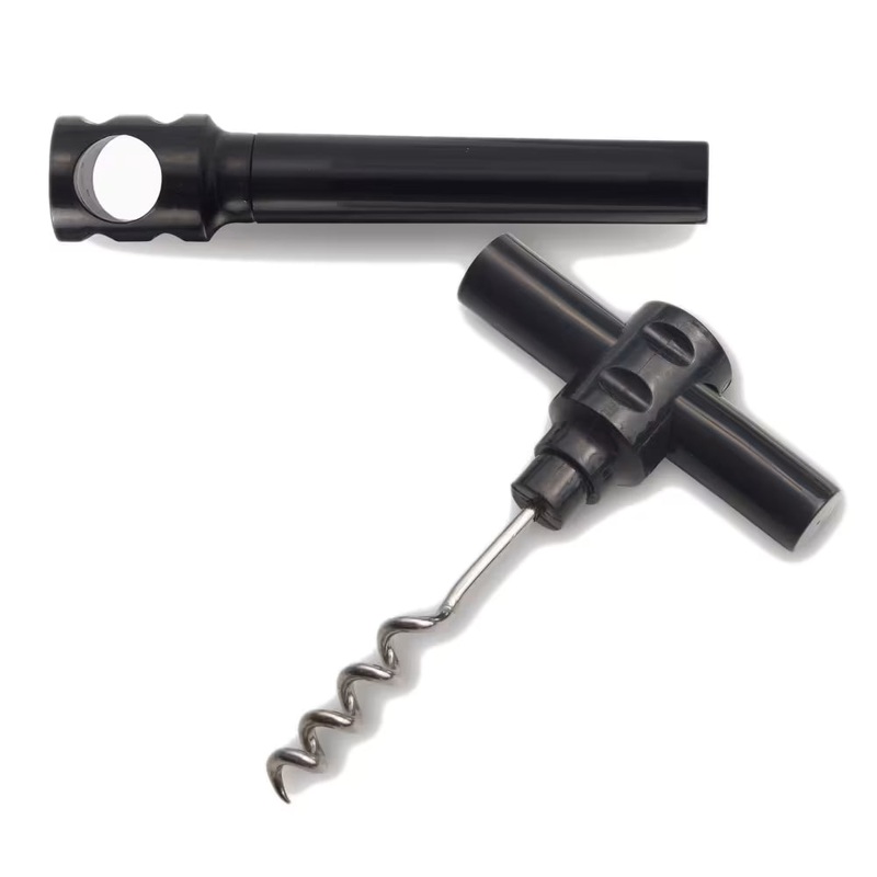 Taylor - 4.25" Black Plastic Pocket Corkscrew - W4030FS