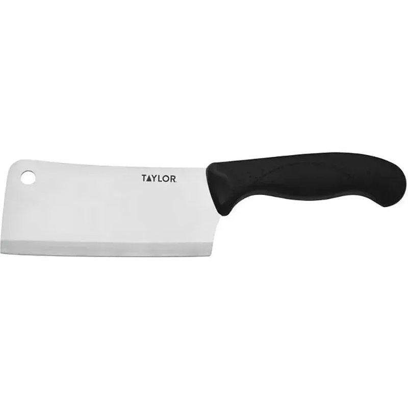 Taylor - 6" Cleaver with Black Nylon/Silicone Handle - 5248376