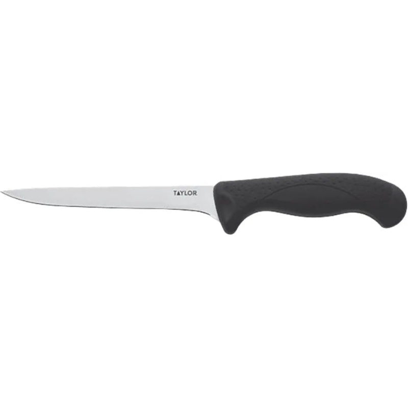 Taylor - 6" Fillet Knife with Black Nylon/Silicone Handle - 5248378