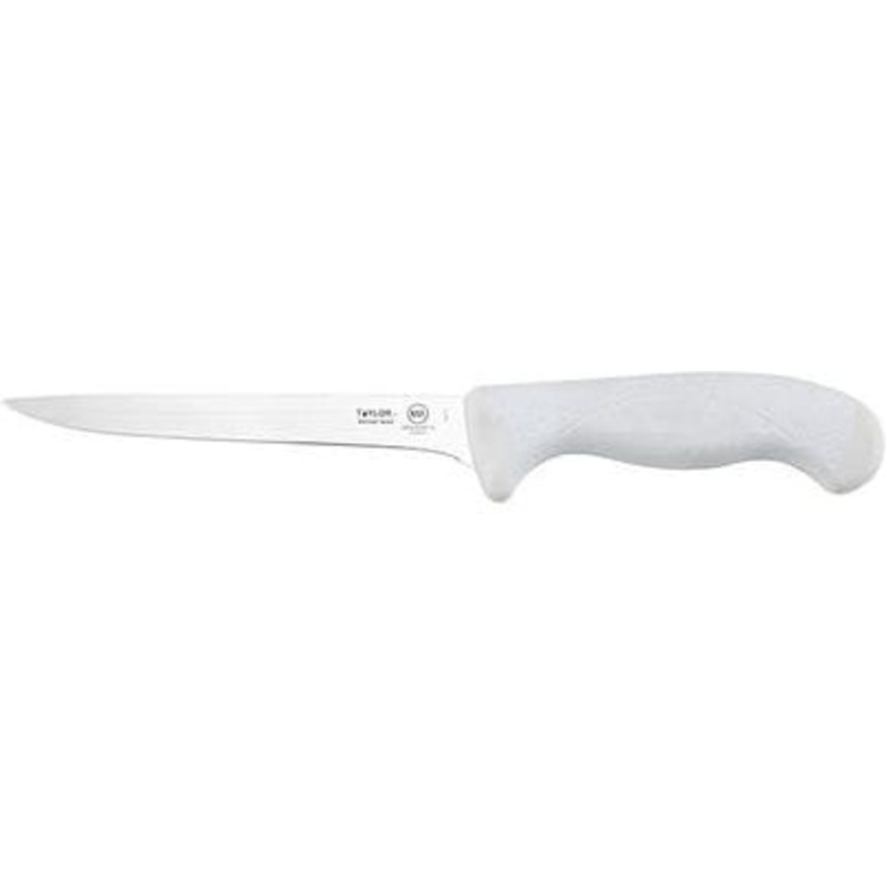 Taylor - 6" Fillet Knife with White Nylon/Silicone Handle - 5248379