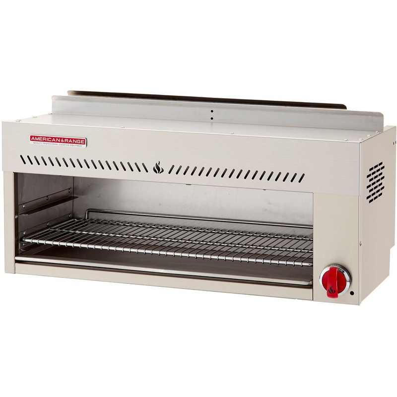 American Range - 36" Stainless Steel Cheesemelter Infrared Broilers with 1 Burner - ARCM-36