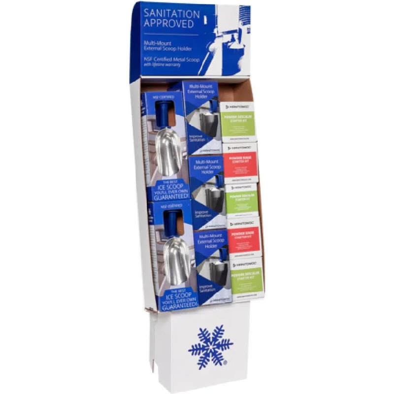 Manitowoc - Cardboard Merchandiser For Holding Sanitation Sanitizer - K00511