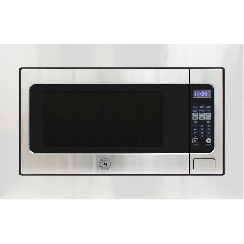 Vinotemp - 24" Stainless Steel Built-In Microwave Oven - BR-MW BI22-S