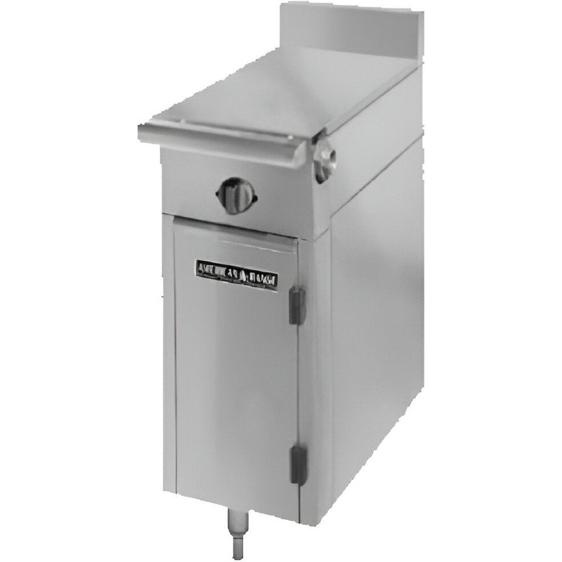 American Range - 12" Stainless Steel Medallion Professional Heavy Duty Range, With Modular Top - HD12-12VG-M