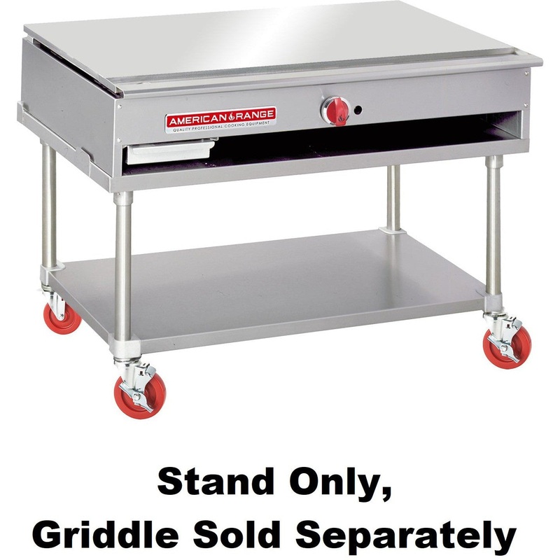 American Range - 24" Stainless Steel Stand For Teppanyaki Japanese Style Griddles - ESTY-24