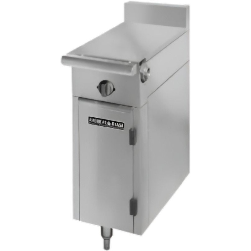 American Range - 11" Stainless Steel Medallion Professional Heavy Duty Range, 2 Open Burners With Modular Top - HD11-1HT-M