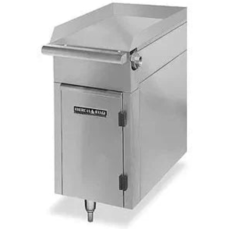 American Range - 17" Heavy Duty Range Match Spreader with Drop In Sink - HD17-SP-S