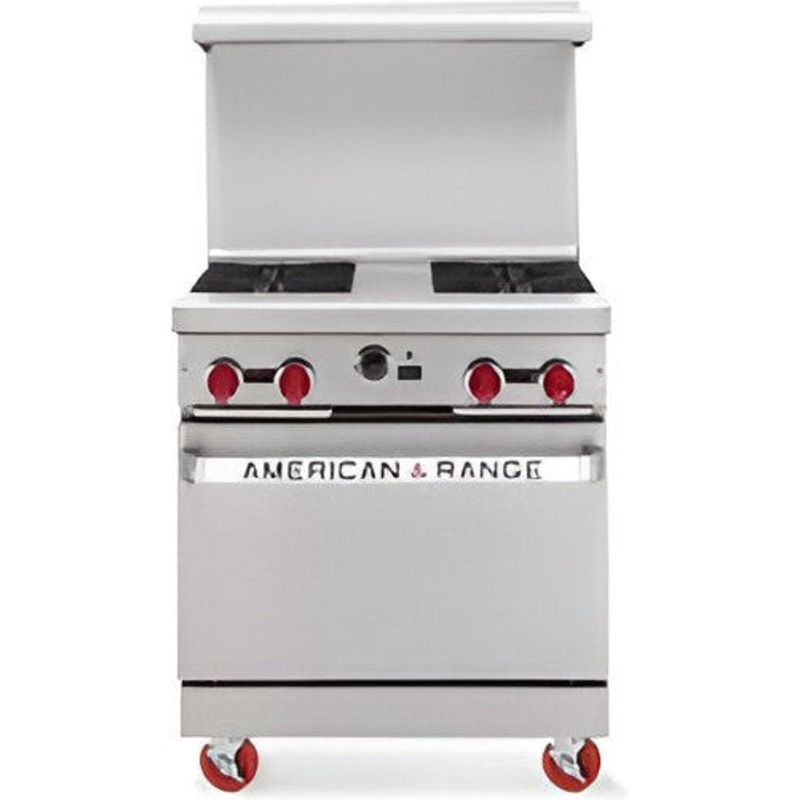 American Range - 24" Stainless Steel Medallion Professional Heavy Duty Range Modular Spreader Plate - HD24-SP-M