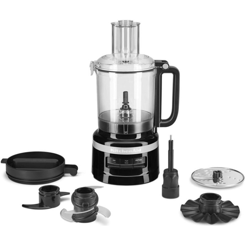 KitchenAid - 9 Cup Onyx Black Food Processor - KFP0921OB
